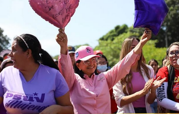 Aragua se movilizó contra la violencia hacia la mujer